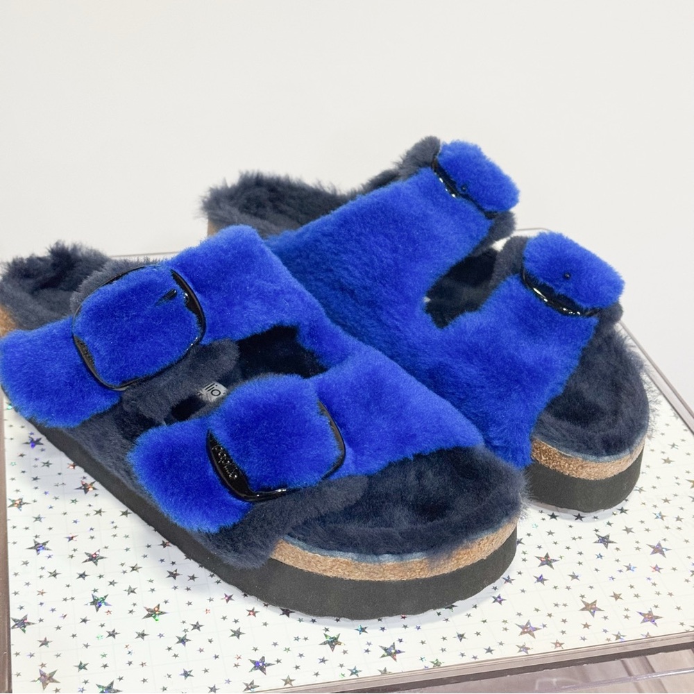 BIRKENSTOCK Women’s PAPILLIO  Arizona Big Buckle Shearling

Non Smoking/No Pets - Picture 3 of 13
